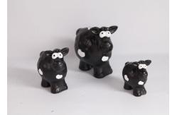 China Handmade Ceramic Pottery Sheep Garden Ornaments In Different Sizes supplier
