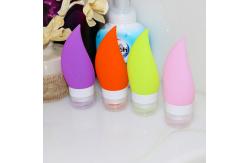 China OEM ODM BPA Free Squeezable Silicone Travel Bottles supplier