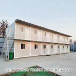 Weather Resistant Foldable Modular Homes Fold Out Shipping Container Box House for sale