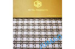China Customized Round Wire Architectural Mesh For Facade Wall Screening supplier