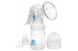 China Sundelight PP SILICONE BPA Free Manual Breast Pump With Bottle supplier