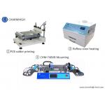 Hottest SMT line Stencil Printer 3040 / CHMT48VB SMT Pnp Machine / Reflow Oven 420 for sale
