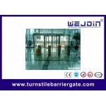 Intelligent Flap Barrier with 304 Stainless Steel Housing and Fast Speed for sale