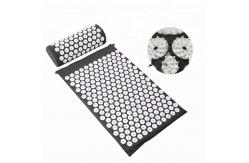China 2021 Best Acupressure Mat with Pillow Set for Back Neck Pain Relief and Muscle Relax China Factory Wholesale supplier