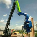 18m Quick Converting Sheet Pile Driver - Hammer-Driven For Efficient Piling