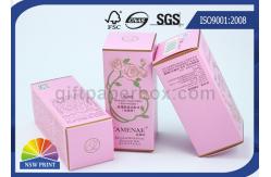 China Custom Printed Perfume Packaging Box , Recycled Paper Cosmetic Boxes Eco-friendly supplier