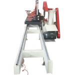 circular sawmill with carriage round log sliding table saw timber sawmill saw