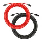 Long Lasting Solar Performance TPE Insulation Solar Energy Extension Cable Suitable For OD4.5-7.0 2.5-6.0mm2 High Voltage for sale