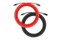 China Male / Female Connector Solar Panel Extension Lead With 105°C Temperature Rating supplier