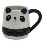 Wholesale customized handmade cute animal 3d drinking cups tea coffee ceramic mug gift for sale