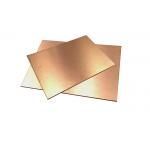 Superior Properties Copper Clad Steel Sheet Good Bending Resistance for sale