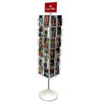 Custom Logo Printing Height 1650mm Rotating Display Rack TUV Approval for sale