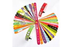China Custom PVC Wristbands with Silk Screen Printing The Ideal Event Identification Solution supplier