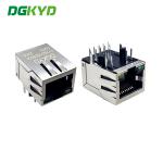 POE Single Port Modular Illuminated RJ45 Shielded Connector for sale