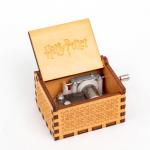 4.2cm High Harry Potter Rotating Wooden Music Box for sale