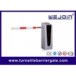 Straight Boom Parking Barrier Gate Open / Close Speed Adjustable Intelligent Control for sale