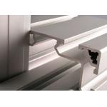 Trains Machinery 6005 / 6061 Aluminum Profile , Clear / Satin Aluminum Extrusion Bar for sale