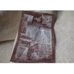 Colourful Custom Printed Fabric Labels , Friendly Ink Heritage Patches for sale