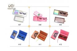 China Customized 24mm 0.05 Volume Cat Eye Eyelash Extensions supplier