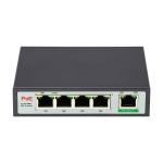 4 Port Gigabit PoE Extender Commercial Grade 60W PD Uplink For PoE IP Cameras for sale