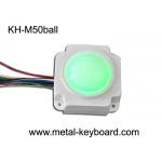 Backlit Resin Mechanical Medical Industrial Trackball Mouse , 50mm Trackball Module for sale