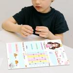 Dry Erase Erasable Magnetic Chore Chart For Fridge Rewritable