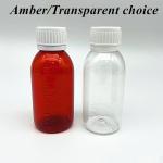 PET 150ml Medical Syrup Bottles 5oz Medicine Liquid Bottle for sale