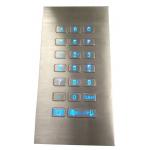 Waterproof Metal Keypad Security Vandal Proof Keypad For Vending Machine