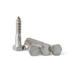 DIN 571 M2 M4 M8 Hex Head Screws For Wood , Self Drilling Wooden Bed Screws for sale