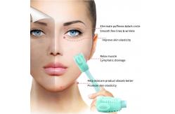 China Skin Friendly Silicone Face Scrub Brush With PP Handle supplier