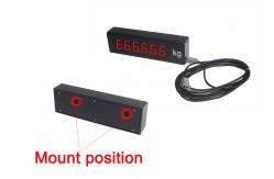 China LED Remote Display Load Cell Indicator With RS232 And RS485 Communication supplier