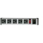 SFC-IEC-A1B series 5 to 14 15Amp  metal Hardwired Power Strip with 5Outlets for sale