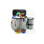 8in Travel Dog Food Carrier 14.5in Camping Dog Food Container for sale