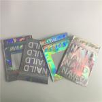 SGS/FDA Aluminium Foil Bag Makeup Reusable Mylar Packaging Three Side Sealed for sale
