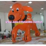 custom red inflatable dog shape helium cartoon balloon for sale for sale