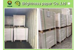 China Multiplication Ivory Board Paper White Coated For Die Cutting 889 * 1194mm supplier