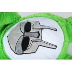 Green Bear Cute Plush Dolls Surface Washable Soft Feeling Polyester Material
