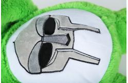 China Green Bear Cute Plush Dolls Surface Washable Soft Feeling Polyester Material supplier
