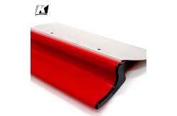 China Practical Plastering Drywall Skim Coat Blade Spatula With Plastic Handle supplier