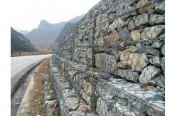 China 80x100mm Gabion Hexagonal Wire Mesh Security Cage Retaining Wall supplier