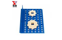 China                  Plastic Modular Belt with Cleats for Fruits Modular Belt Conveyor              supplier