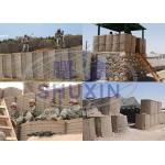 Standard Military Hot Galvanized 5m Tall Sand Filled Barriers for sale