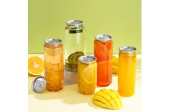 China 12oz 350ml 16oz 500ml Plastic Juice Bottles With Easy Open Lid supplier