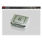 COP LOP Elevator Push Button with Special Filing Process / Braille Lift Buttons for sale