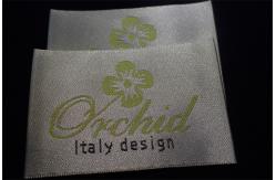 China High Density Cotton Woven Clothing Labels Customized For Clothes supplier
