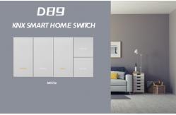 China Intelligent Switch Panel KNX Light Switch 86mm For Control Home Switch supplier