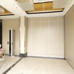 Philippines Operable Wall System Wood Sliding Folding Acoustic Partitions For Conference Hall for sale