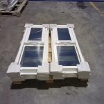 Good Market Reputation UPVC Single Hung Window Featuring Pvc Grid Design for sale