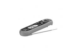 China Waterproof ABS Meat Cooking Thermometer With Rotation Screen Bright Backlight supplier