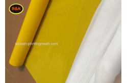 China Plain Weave Polyester Mesh Screen , Heat Resistant Mesh Screen Low Elasticity supplier